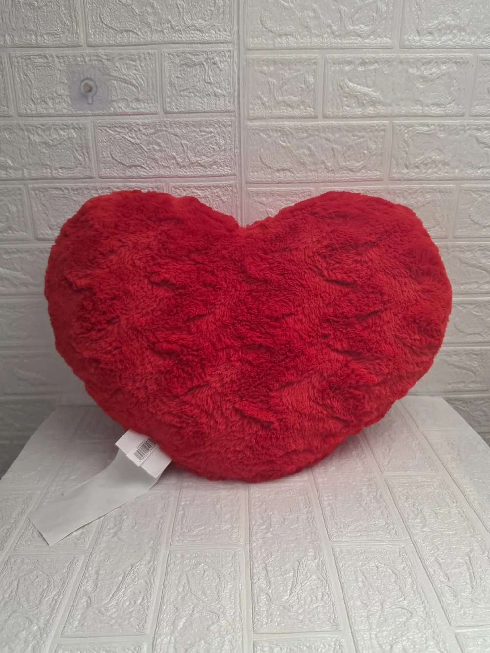 Nwt Valentine's Mother Day Plush Red Heart Pillow 20